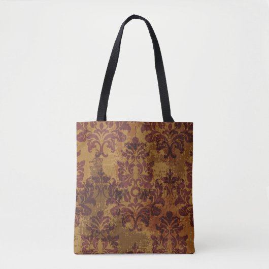 ornament, barokke rococo textuur. tote bag (Voorkant)