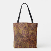 ornament, barokke rococo textuur. tote bag (Achterkant)