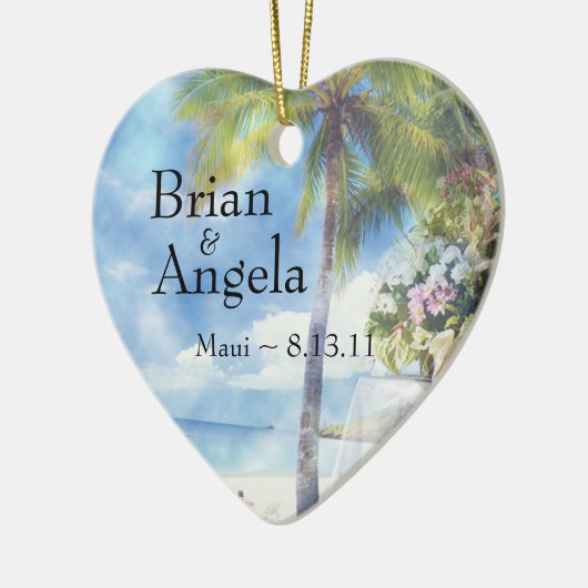 Ornament Beach Wedding Keepomwille (Links)