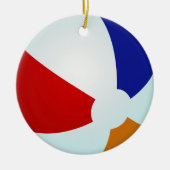 Ornament, Beachball Keramisch Ornament (Voorkant)