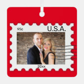 Ornament bewerkbare fotograaf Stamp Metal (Voorkant)