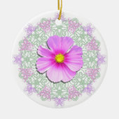 Ornament - BiColor-kosmos op kant (Voorkant)