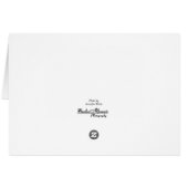 Ornament Bijbel Verse kerstKaart (Achterkant Horizontaal)