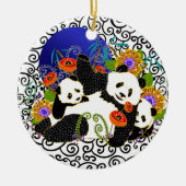Ornament BINDI PANDA FAMILIE (Voorkant)