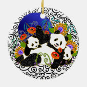 Ornament BINDI PANDA FAMILIE (Achterkant)