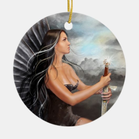 ornament Black Angel (Voorkant)