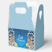 Ornament blauw Eid Bedankdoosjes (Geopend)