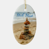 Ornament Block Island Stone Cairn (Rechts)