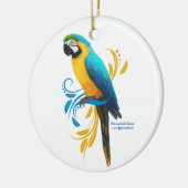 Ornament Blue and Gold Macaw (Links)