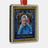 Ornament Blue  Blue (Rechts)