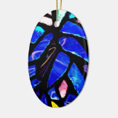 ornament "Blue Glass" (Links)