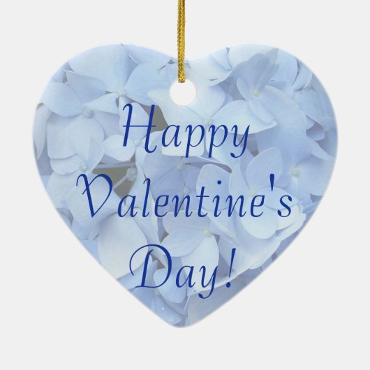 Ornament - Blue Hydrangeas (Achterkant)