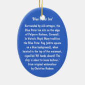 Ornament "Blue Peter Inn" (Achterkant)