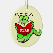 Ornament boekworm (Rechts)