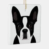 Ornament Boston Terrier (Rechts)