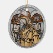 Ornament brandweerteam (Links)