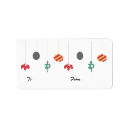 Ornament CadeauLabels Etiket