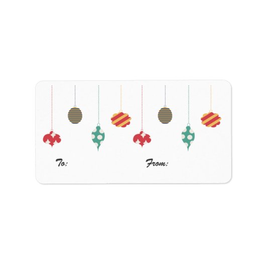 Ornament CadeauLabels Etiket (Voorkant)