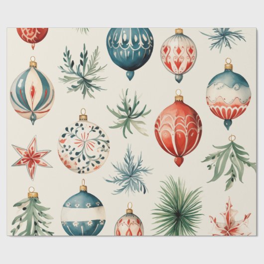  ornament cadeaupapier (Vlak)