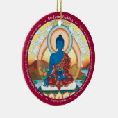 ORNAMENT CERAMIC - Medicine Buddha + Close Up (Rechts)