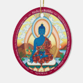 ORNAMENT CERAMIC - Medicine Buddha + Close Up (Links)