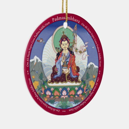 ORNAMENT CERAMIC - Padmasambhava + Sluiten (Rechts)