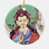ORNAMENT CERAMIC - Padmasambhava + Sluiten (Achterkant)