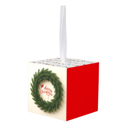 Ornament Christmas  (Achter hoekig)