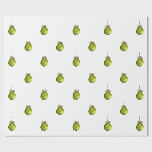 Ornament Christmas Paper  Cadeaupapier (Vlak)