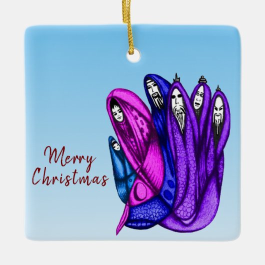 Ornament Christmas Three Wise Kings (Voorkant)