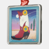 Ornament - Cowboy Boot, helemaal gekleed (Links)