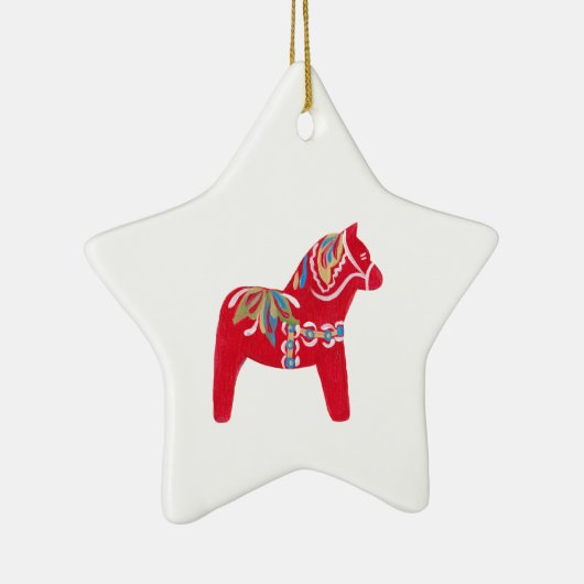 Ornament Dala Horse (Rechts)