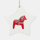 Ornament Dala Horse (Voorkant)