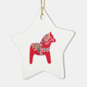 Ornament Dala Horse (Links)