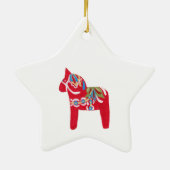 Ornament Dala Horse (Achterkant)
