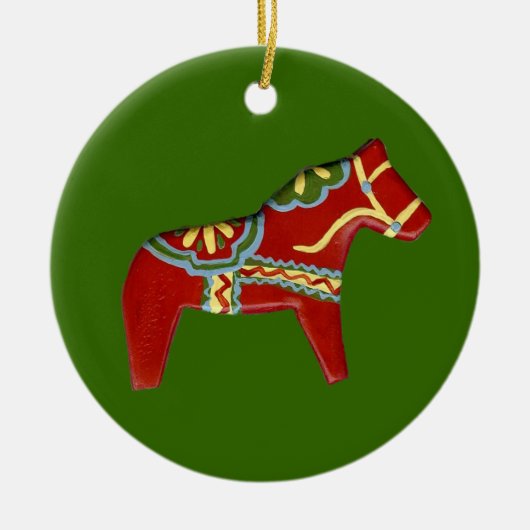 Ornament Dala Horse (Voorkant)
