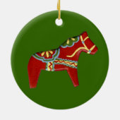 Ornament Dala Horse (Achterkant)
