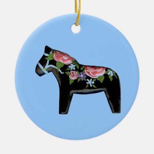 Ornament Dala Horse (Voorkant)