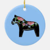 Ornament Dala Horse (Achterkant)