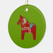 Ornament Dala Horse (Links)
