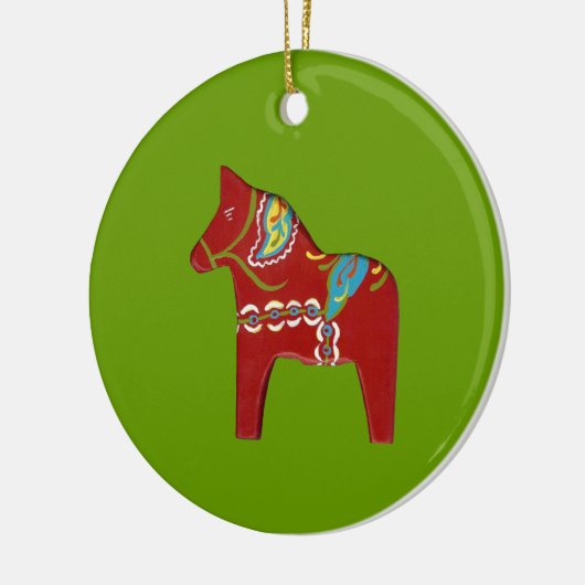 Ornament Dala Horse (Links)
