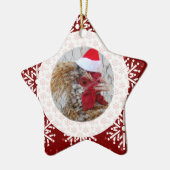 Ornament - de Haan van de Kerstman (Links)