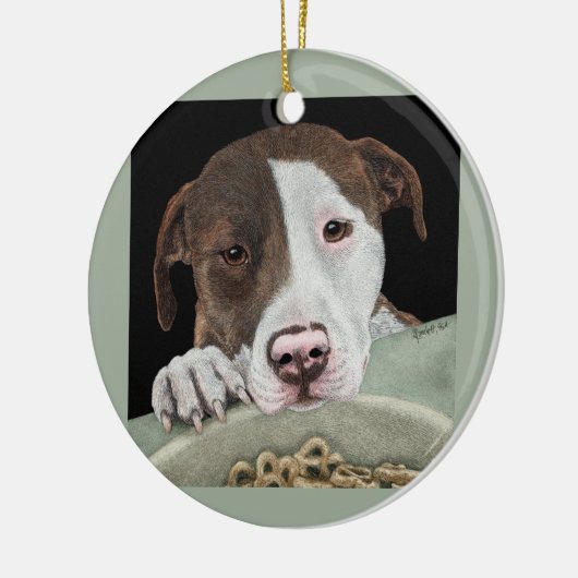 ornament "Desire" Pit Bull (Links)
