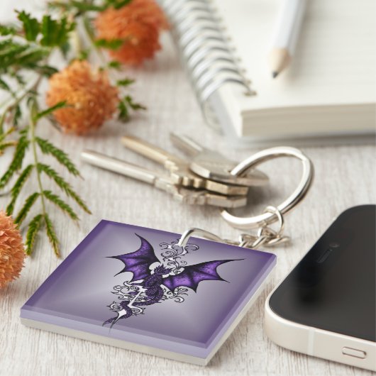 Ornament Dragon Sleutelhanger (Voorkant Rechts)