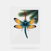 Ornament Dragonfly Acryl Bord (Voorkant)