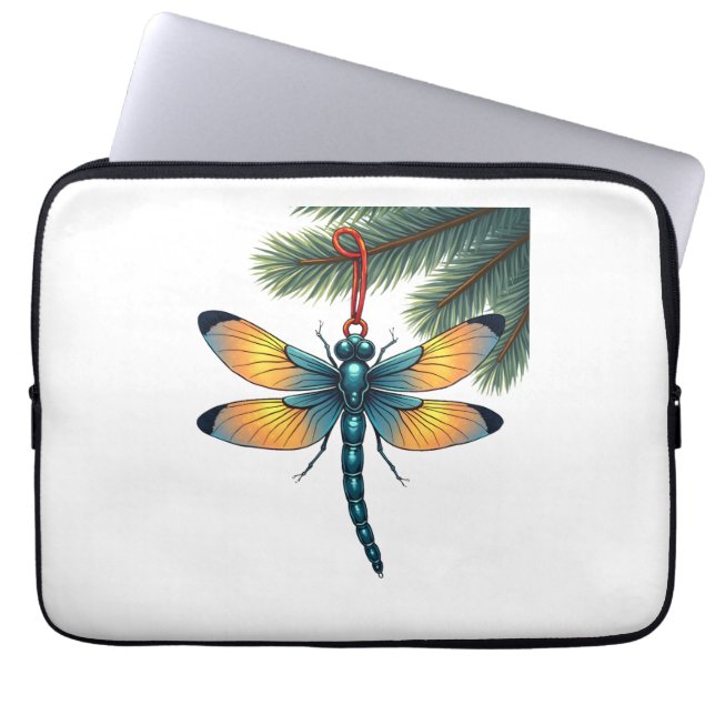 Ornament Dragonfly Laptop Sleeve (Voorkant)
