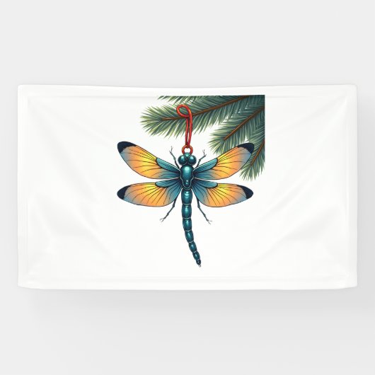 Ornament Dragonfly Spandoek (Horizontaal)