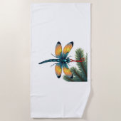 Ornament Dragonfly Strandlaken (Voorkant)