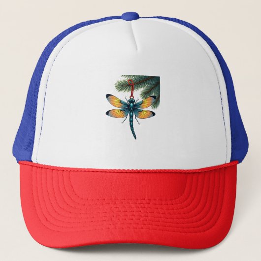 Ornament Dragonfly Trucker Pet (Voorkant)