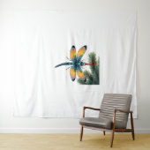 Ornament Dragonfly Wandkleed (In Situ (horizontaal))